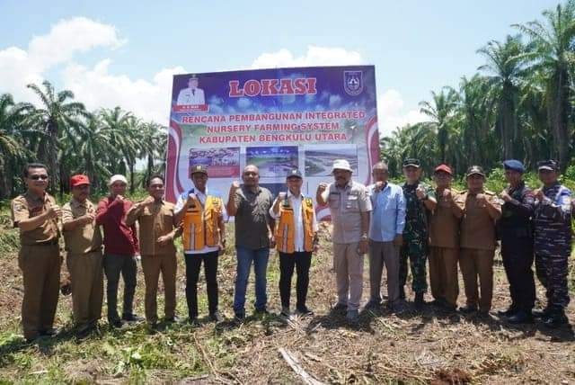 Lokasi Pembangunan Integrated Nursery Farming System  Bengkulu Utara Ditinjau Kementerian PUPR