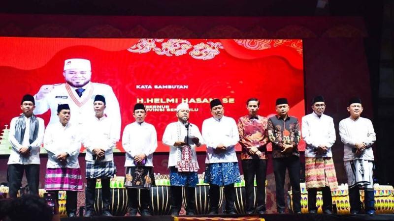 Walikota dan Bupati Kompak Saksikan  Gubernur Bengkulu Buka Festival Tabut 2025