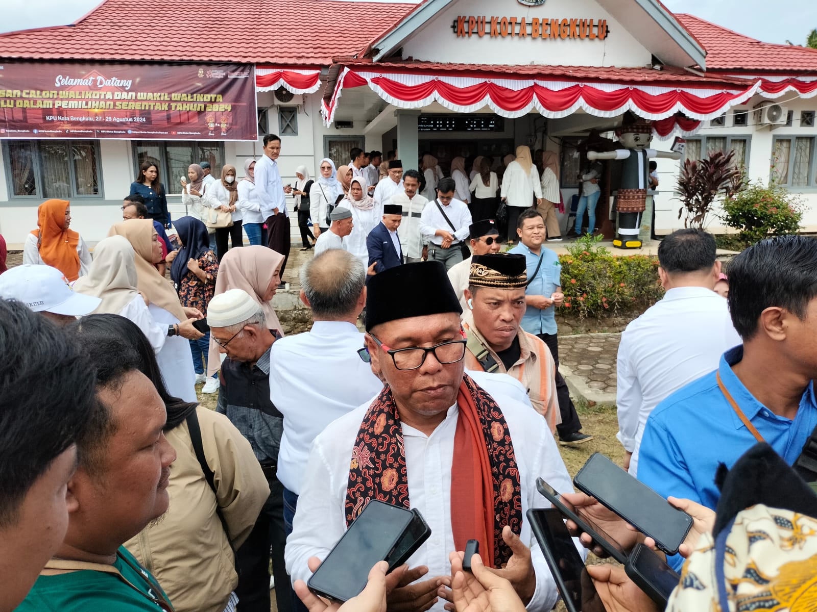 Agusrin M Najamudin dan Sultan Turun Gunung Menangkan Dedy-Agi di Pilwakot Bengkulu