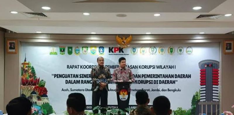 Bupati Bengkulu Utara Hadiri Rakor Penguatan Sinergi Kolaborasi KPK 
