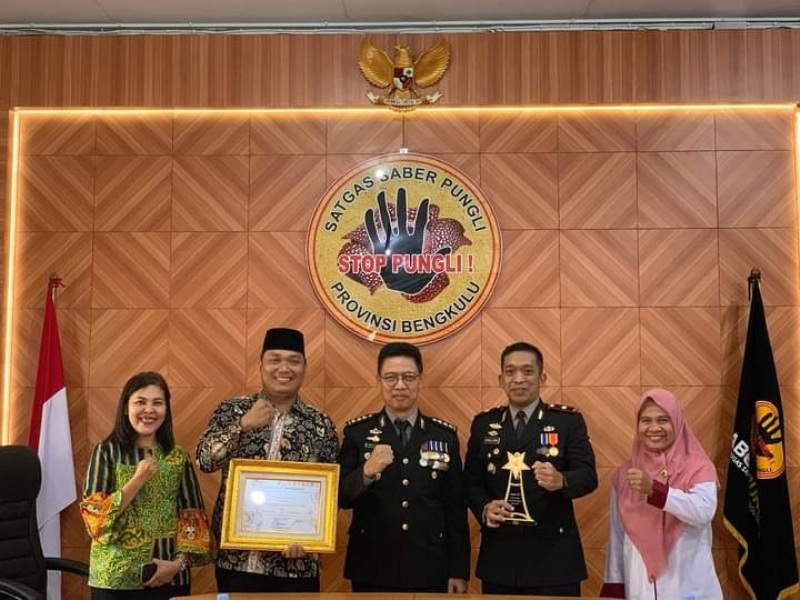 Lagi,  UPP Saber Pungli Bengkulu Utara Terima Penghargaan Terbaik 
