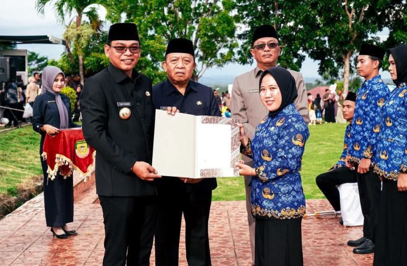 900 CPNS Resmi Dilantik Bupati Seluma