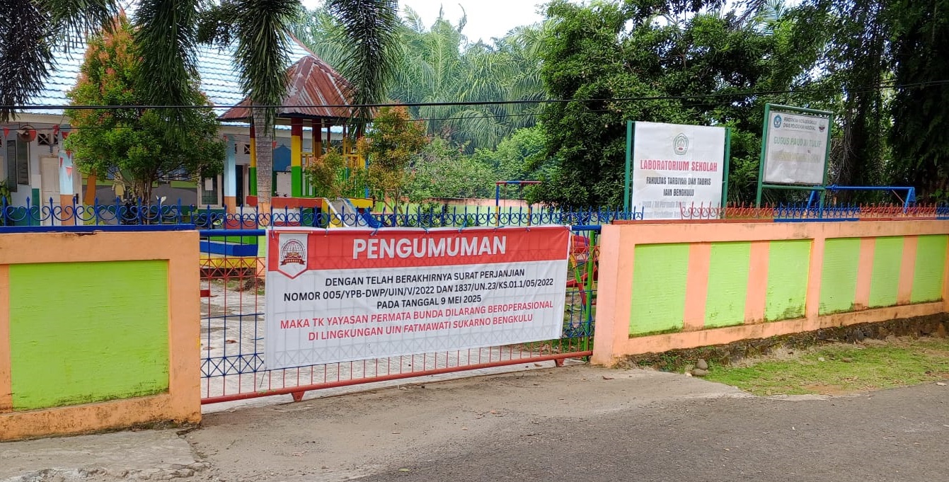 Pernyataan Resmi Dharma Wanita Persatuan UIN Fatmawati Sukarno Bengkulu Terkait TK Permata Bunda