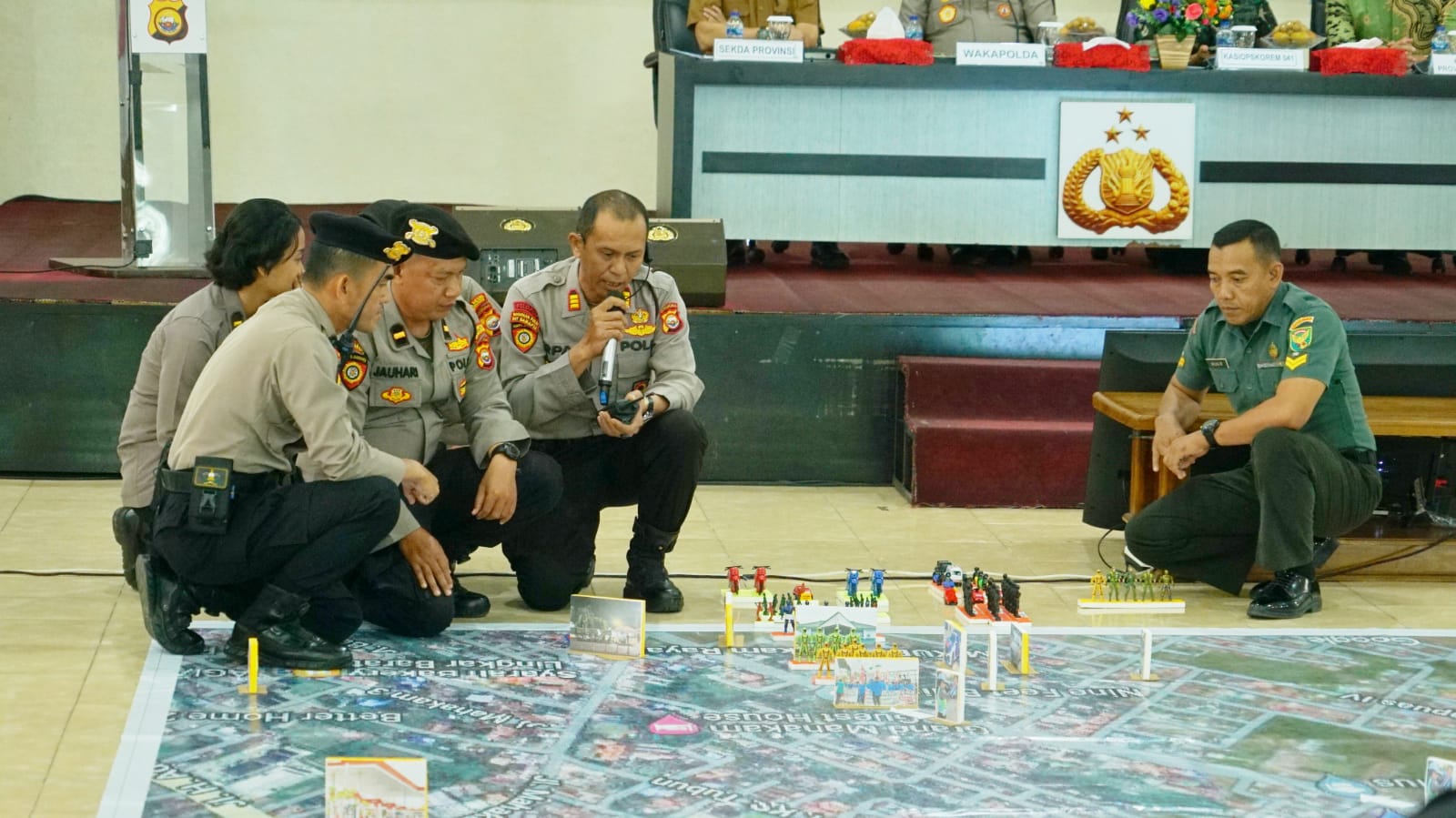Pemilu Serentak 2024 Wajib Damai, Polda dan TNI Simulasi Pengamanan