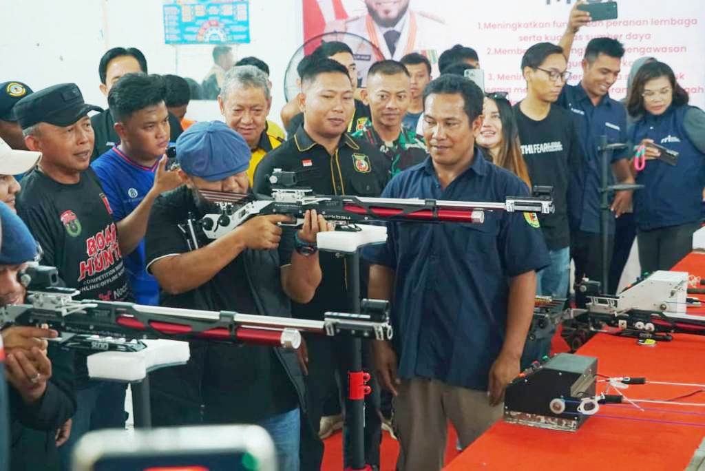 Buka Kejuaraan Menembak,  Gubernur Bengkulu Targetkan Emas  PON