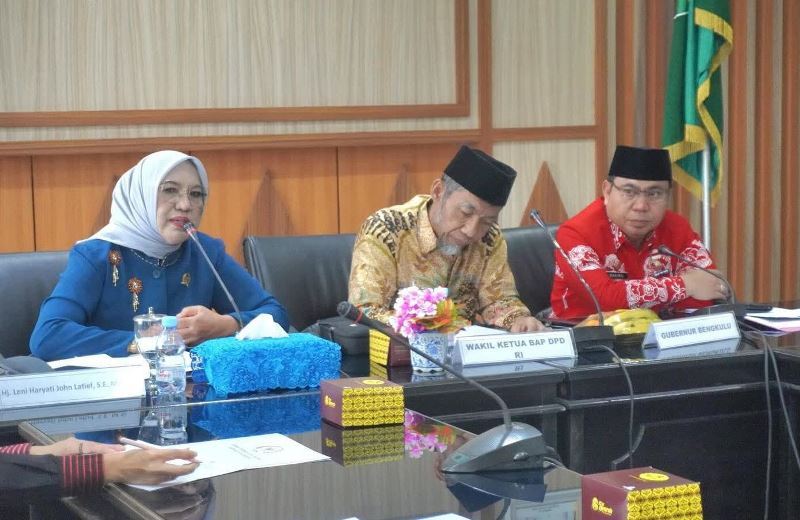 Cari Solusi Bareng, Pemprov Bengkulu dan DPD RI Bahas Sengketa Lahan Eks Lapter II Manna