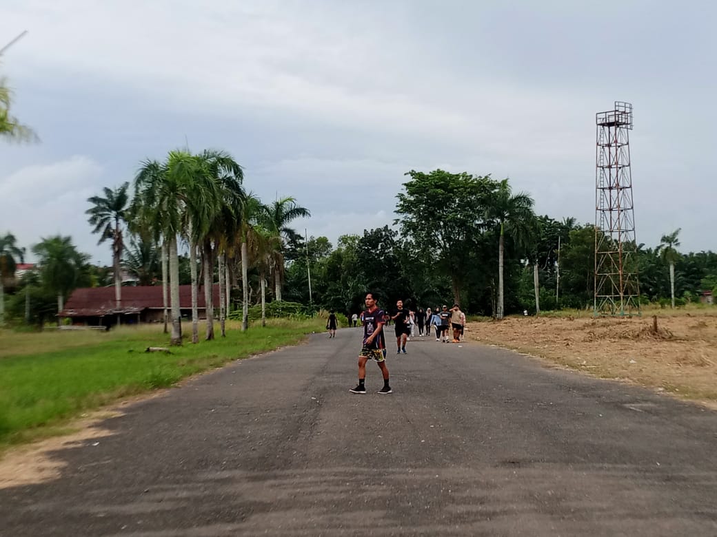 Suasana Joging di STQ Kembali Ramai Pasca Libur Panjang