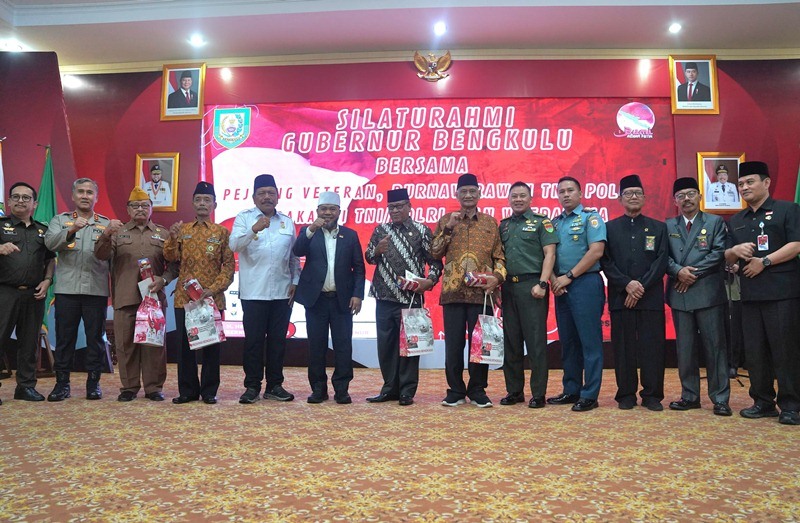 Hormati  Pejuang Bangsa, Kantor dan Rumah Veteran Diperbaiki  Pemprov Bengkulu