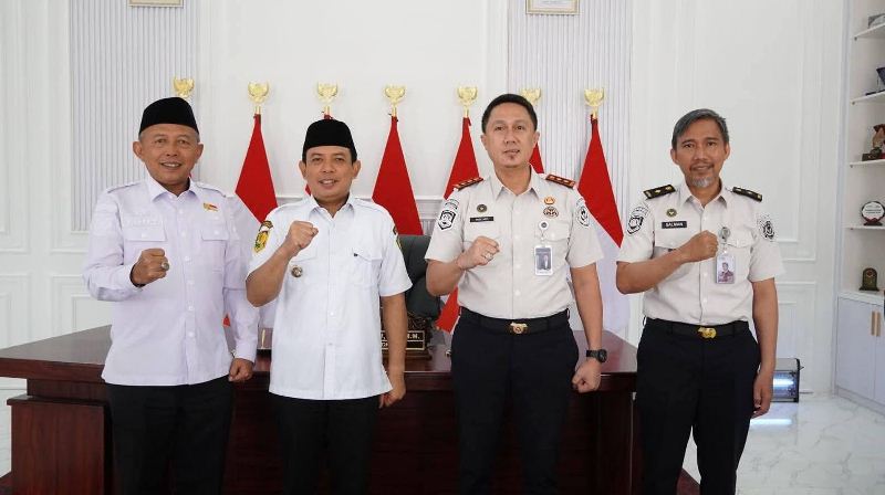Walikota Bengkulu  Terima Kunjungan Kepala Kantor Imigrasi