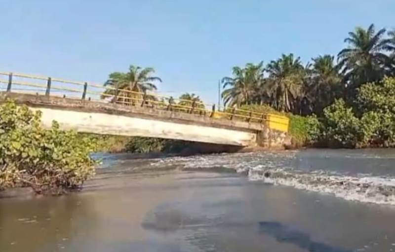 Jembatan Penghubung   Seluma Selatan - Ilir Talo Terancam Putus