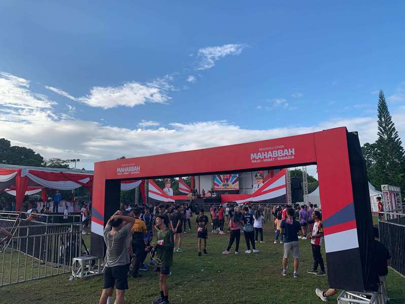 Semarak HUT Bengkulu Utara ke-66, Ribuan Peserta Meriahkan Berasa Fun Run 5K