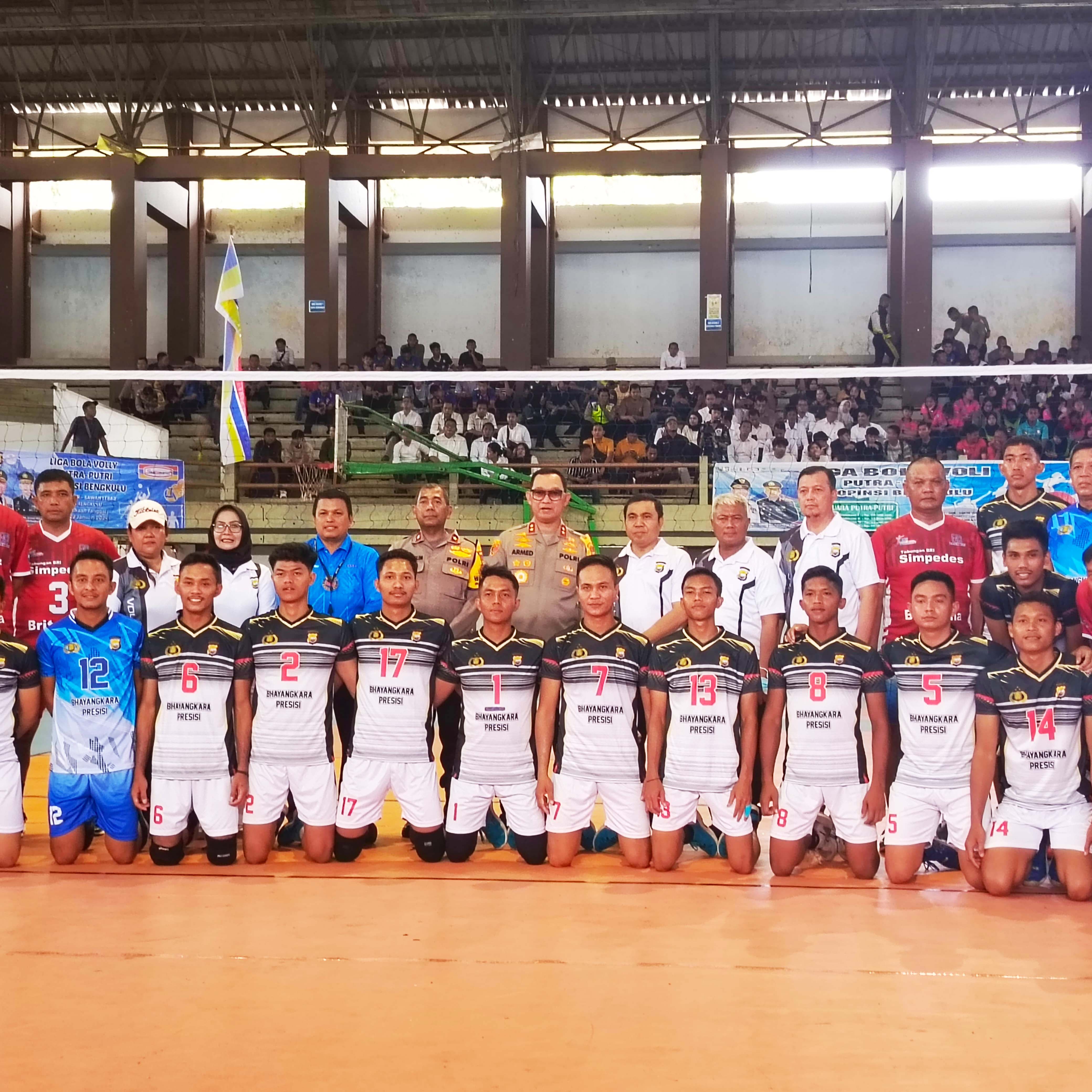 Liga Bola Voli Kapolda Cup Antar Club se Provinsi Bengkulu Digelar, Ini Tujuan Utamanya