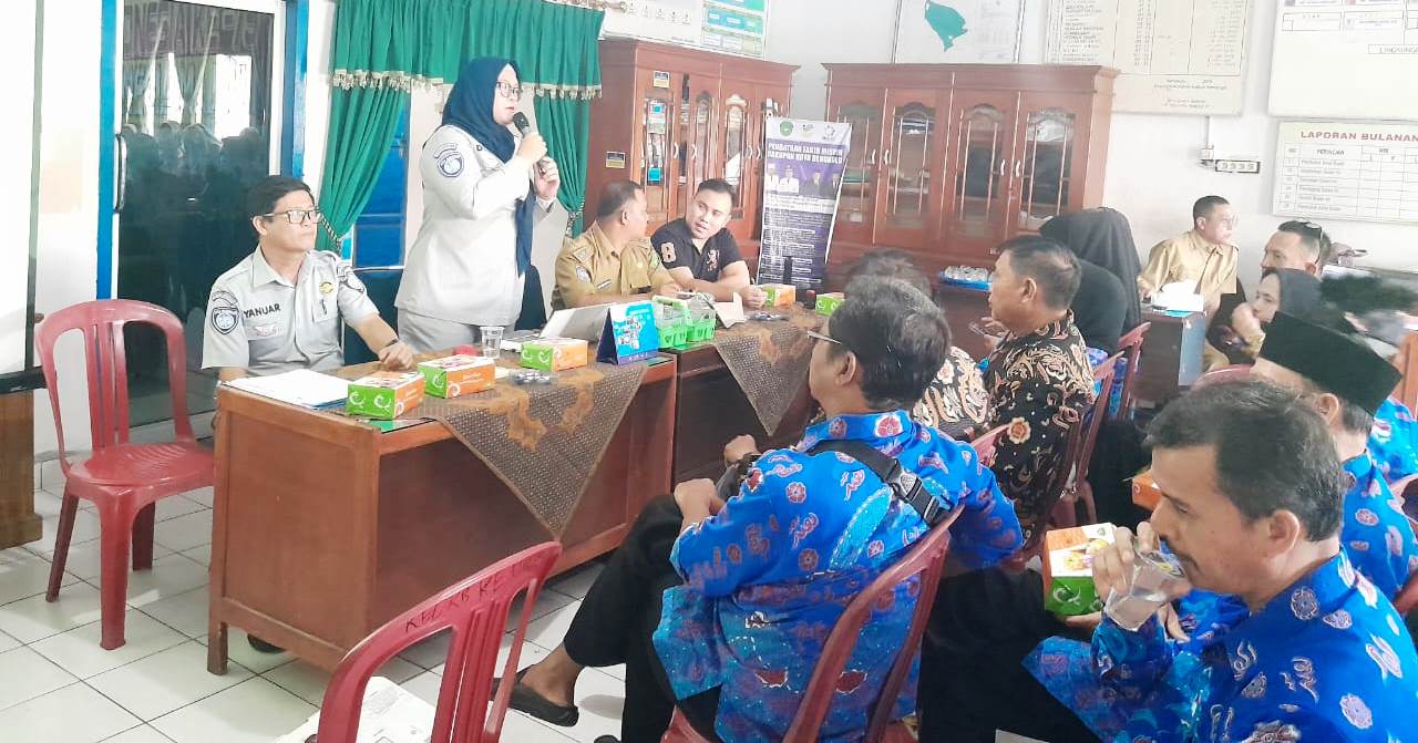 Jasa Raharja Bengkulu Sosialisasi Manfaat Santunan dan Kepatuhan Pembayaran Pajak di Kelurahan Kebun Kenanga