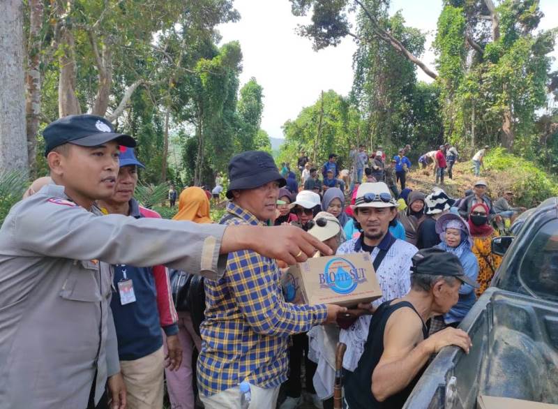 Polres Kaur Amankan Aksi ASBS dan FPWK  di Tapal Batas Kabupaten Kaur