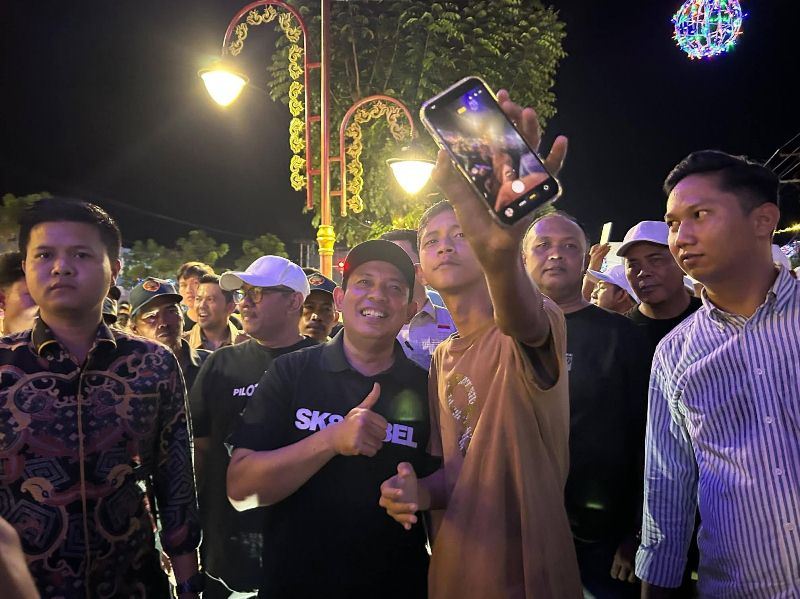 Walikota Bengkulu Dikerumuni Gen Z di Kawasan Belungguk Point