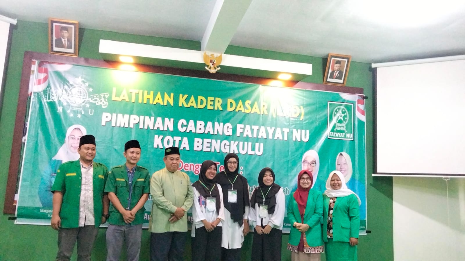 Sukses, Pembukaan Latihan Kader Dasar Fatayat NU Kota Bengkulu