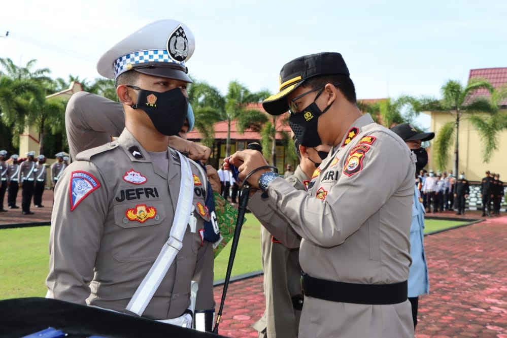  Polres Mukomuko   Terjunkan 80 Personel 