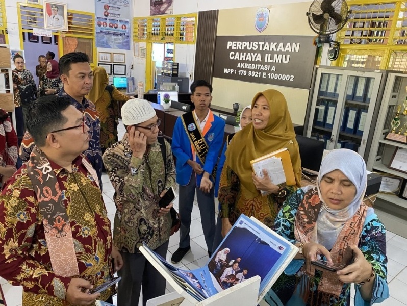 SMAN 1 Bengkulu Tengah Masuk 6 Besar Lomba Perpustakaan Tingkat Nasional