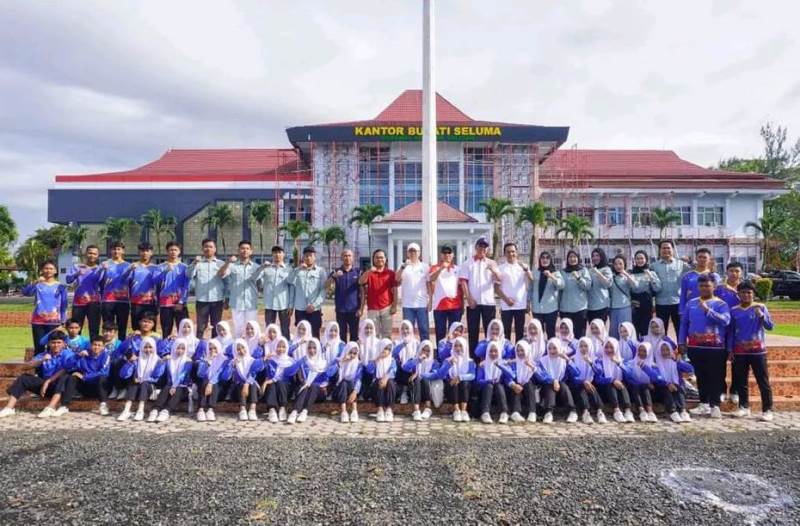 Drum Band SMAN 1 Wakili Kabupaten Seluma ke Tingkat Provinsi Bengkulu