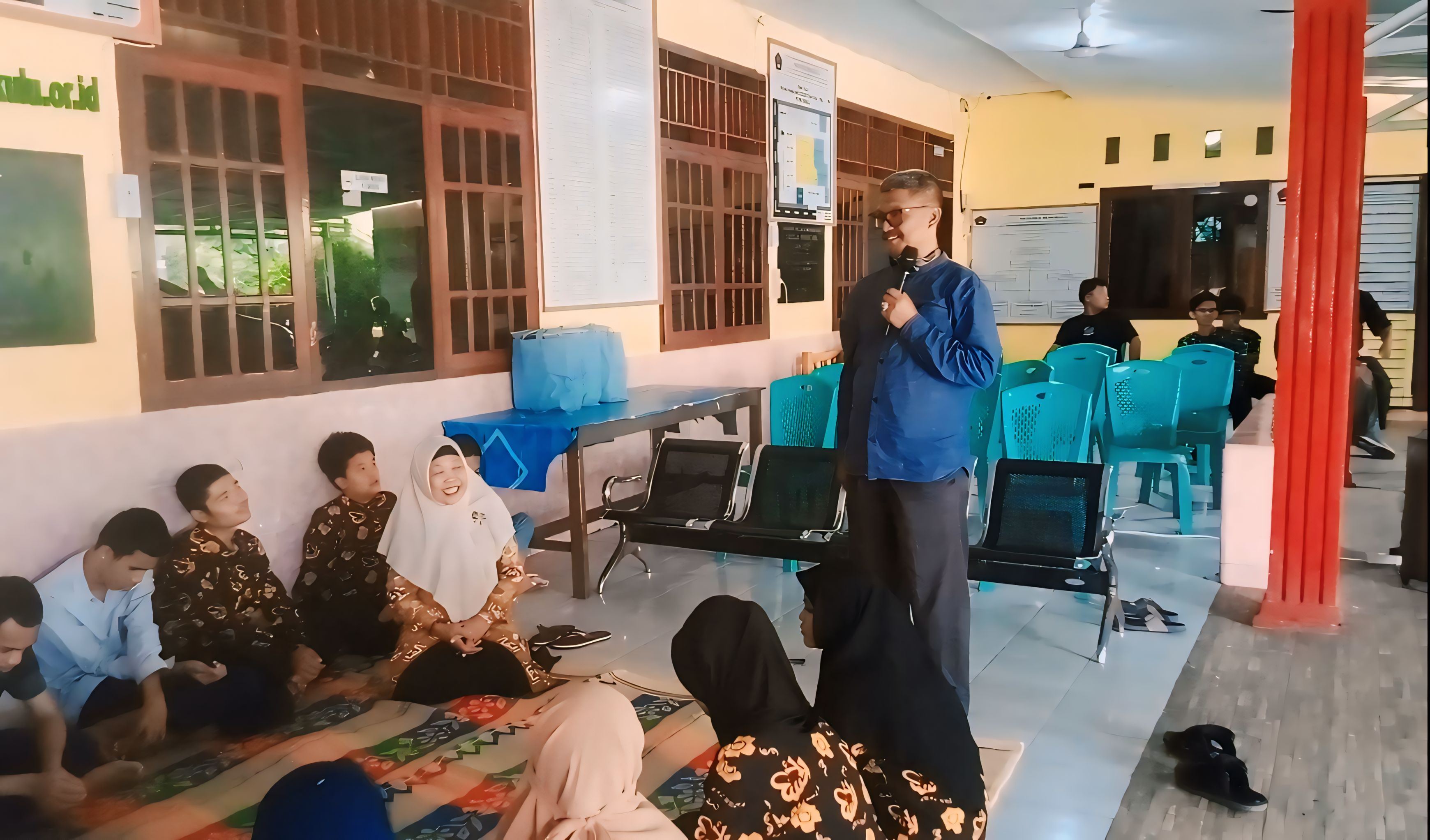 Temu Teman Lama, Sukatno Peduli dan Perhatikan Pendidikan Anak Disabilitas Kota Bengkulu 