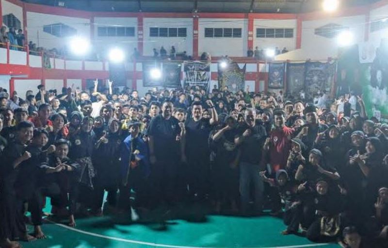  Wabup Arie Hadiri Penutupan Kejuaraan Pencak Silat Kejari Cup