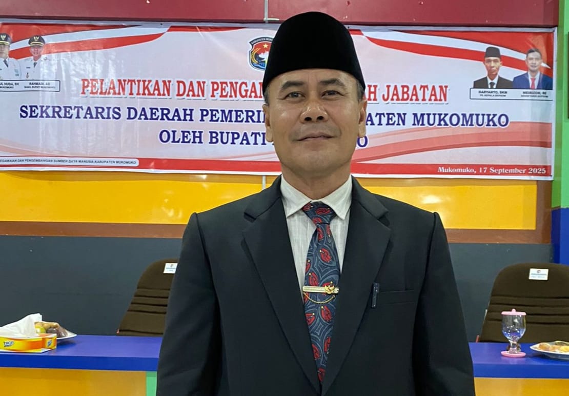 Sekda Mukomuko Jemput 1.879 Kuota SK PPPK Paruh Waktu di KemenPAN-RB