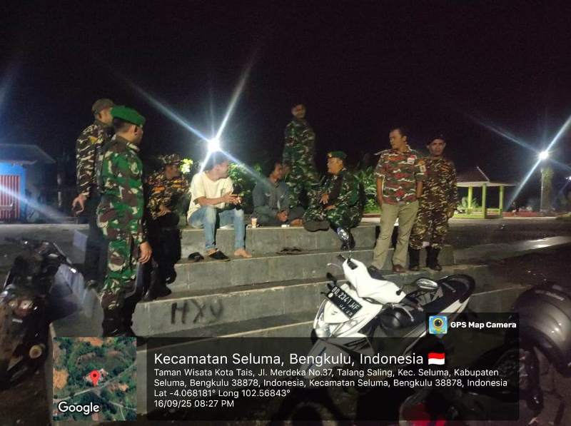 Kodim Gandeng Ansor - Banser dan Komcad Gelar Patroli Mandiri 