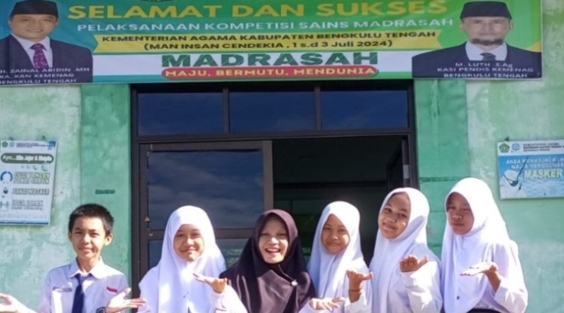 Alhamdulillah, Siswa MTsN 2 Bengkulu Tengah Lolos ke KSM Tingkat Provinsi Bengkulu