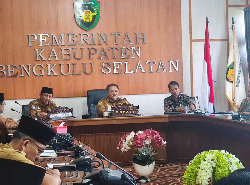 Ini Pesan Bupati Bengkulu Selatan saat Exit Meeting Bersama Tim BPK Perwakilan Provinsi Bengkulu