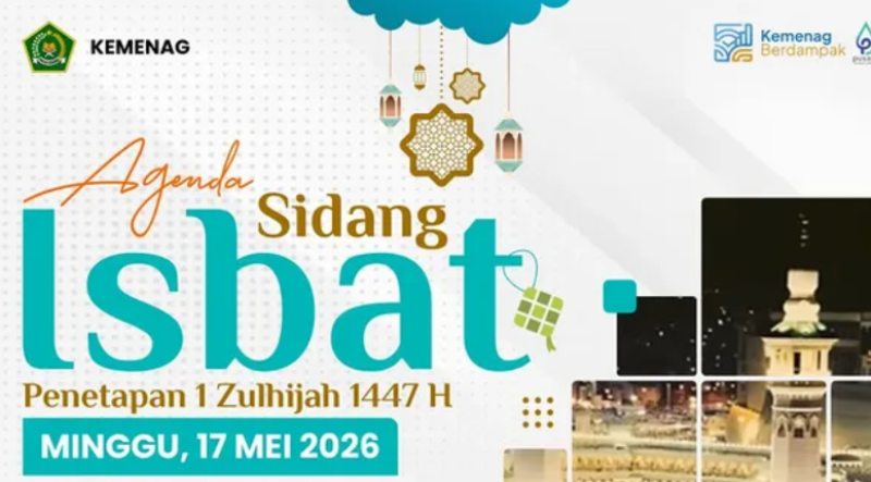 Sidang Isbat Penetapan Idul Adha Hari Ini Bahas Tiga Agenda  Penting