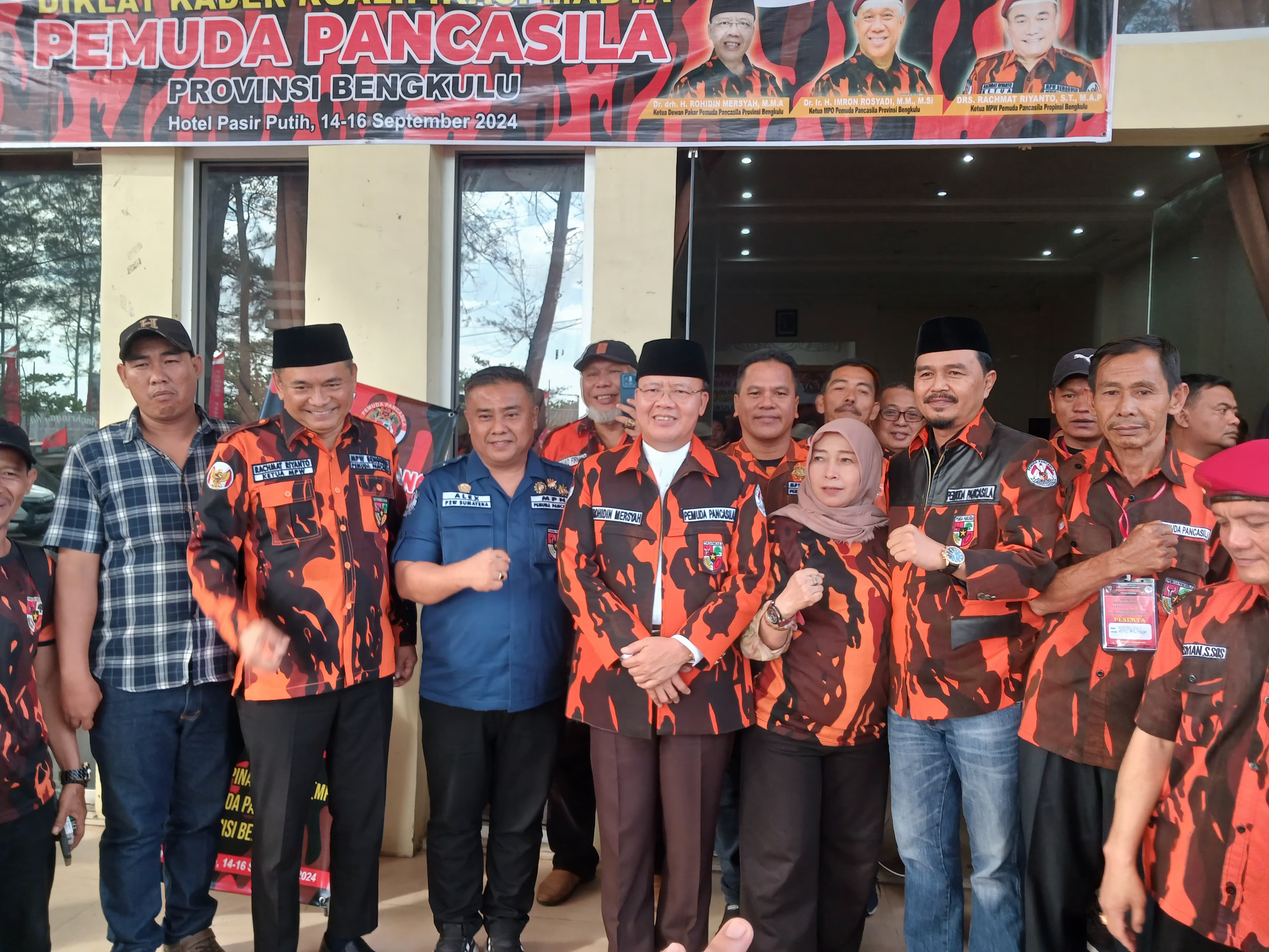 Pemuda Pancasila Bengkulu Siap Menjemput Kemenangan Untuk Rohidin-Meriani di Pilgub 2024