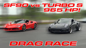 Cek Perbandingan Performa dan Teknologi Ferrari SF90 Stradale vs Porsche 911 Turbo S