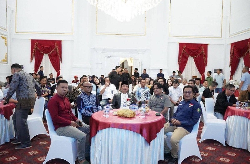 Walikota Bengkulu Ramah Tamah Bersama  Serikat Media Siber Indonesia