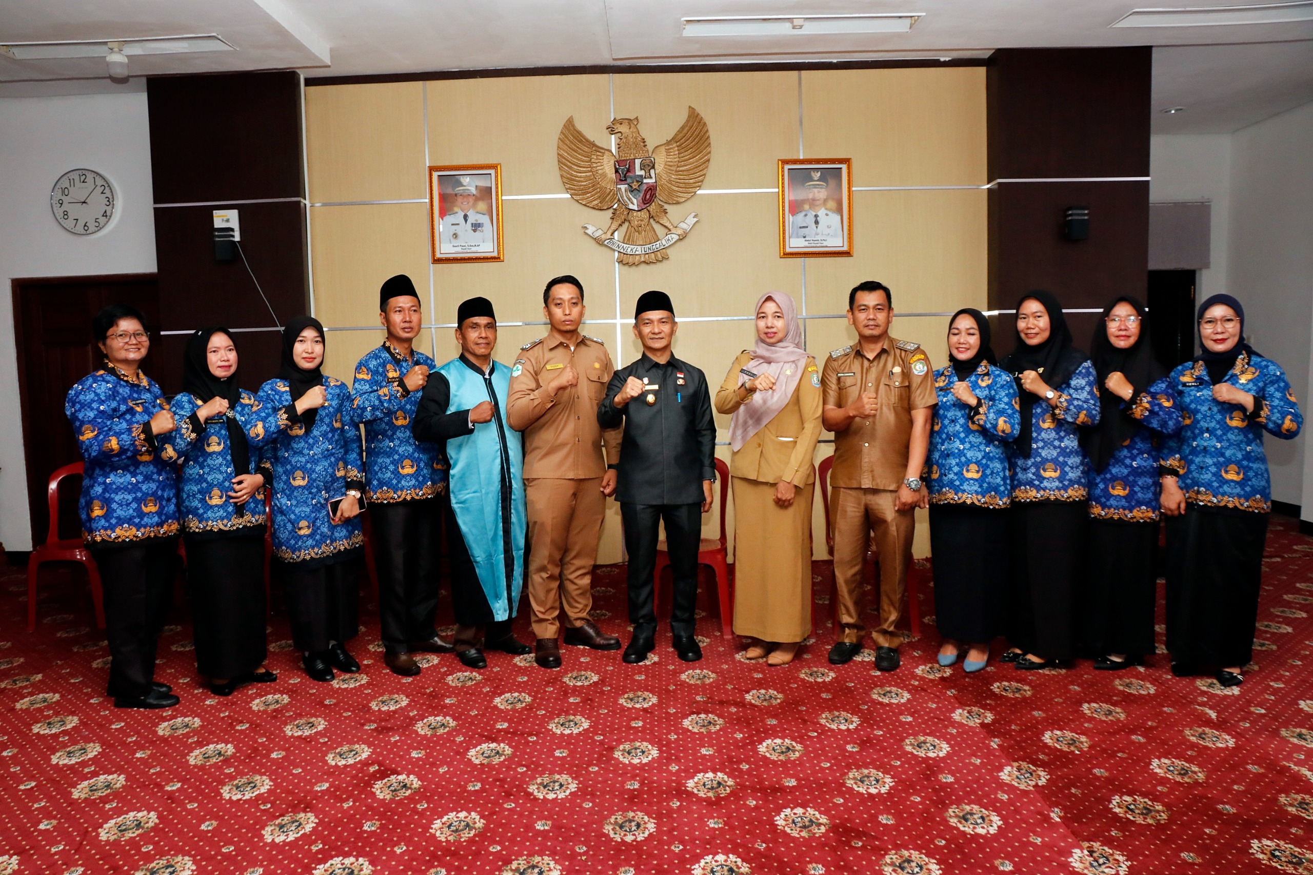 Wabup Kaur Lantik Delapan Pejabat Fungsional untuk Perkuat SDM Kesehatan