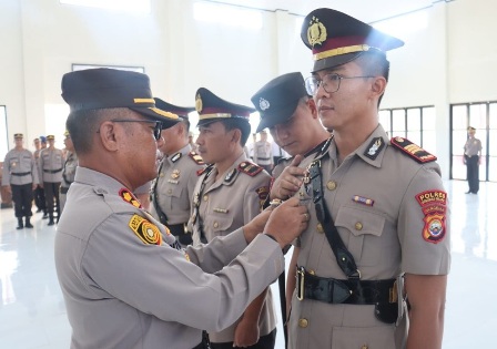 Kapolres Bengkulu Selatan Pimpin Sertijab Kasat Intel, Kapolsek Manna, Kabaglog, Segera Menyesuaikan Diri 