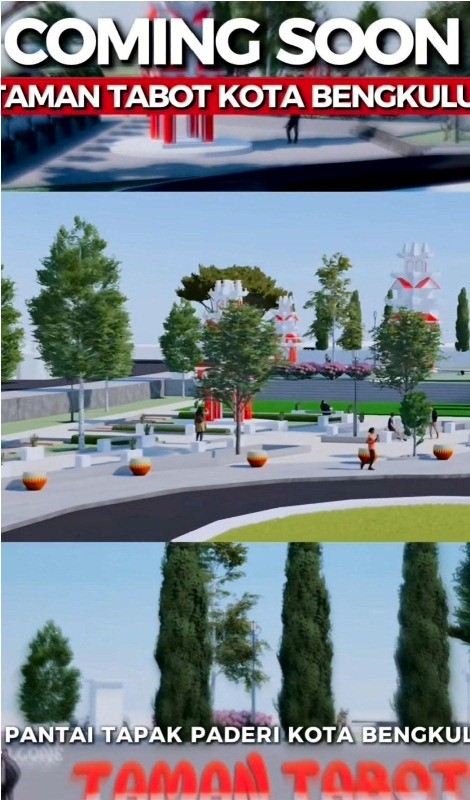 Pemkot Bengkulu akan Bangun Taman Tabut di Tapak Paderi