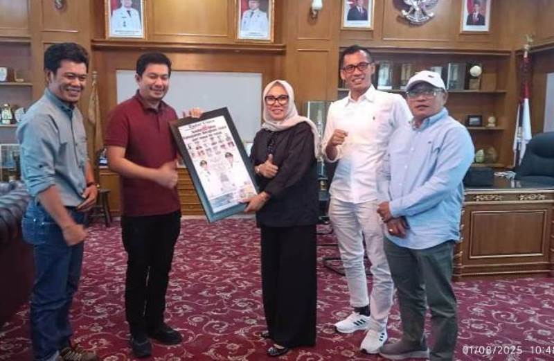 Silaturahmi, Dirut RB Media Group Tingkatkan  Sinergitas dengan  Pemda Bengkulu Utara