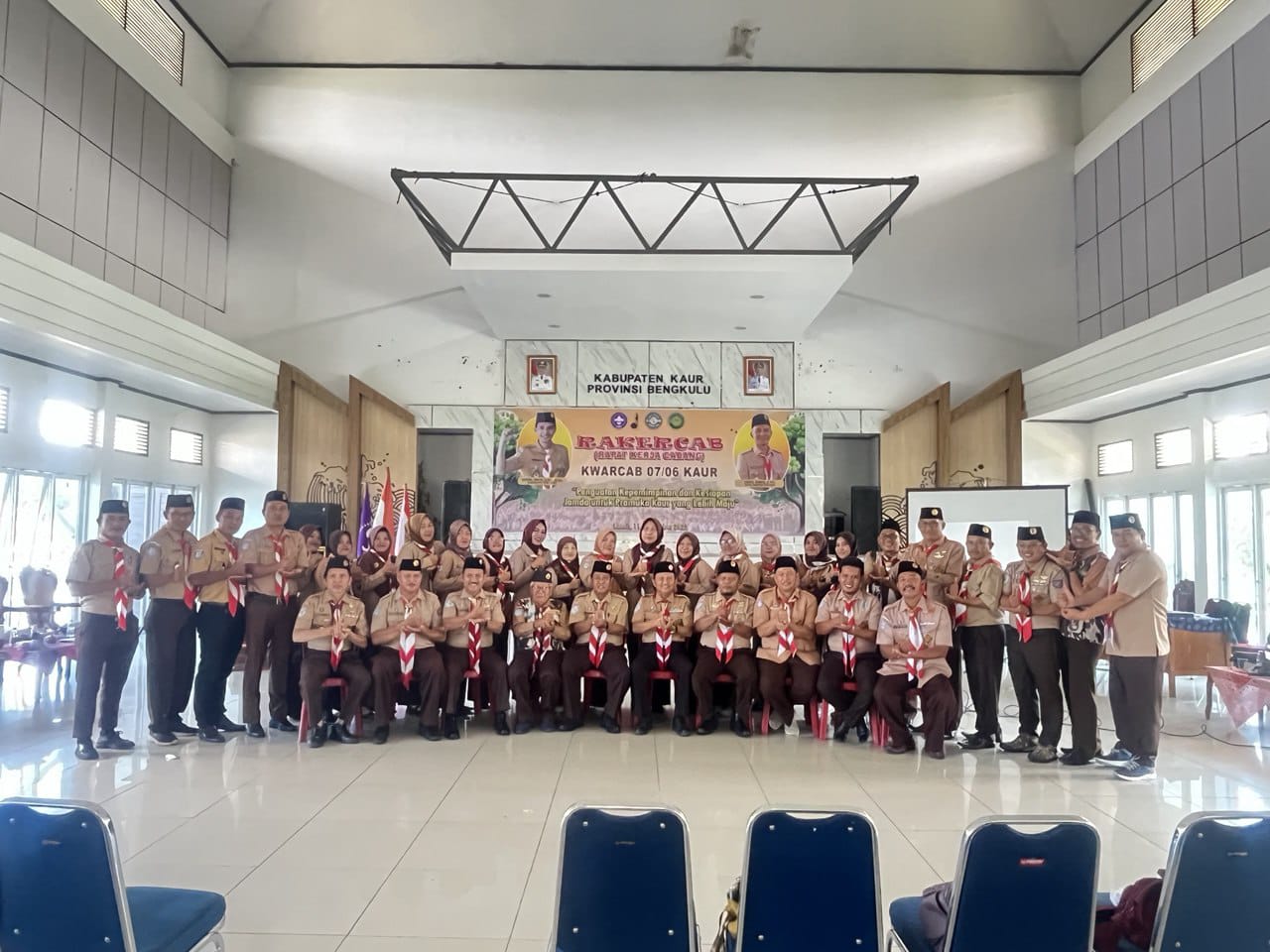 Raker Kwarcab 07/06 Kaur, Jambore Daerah Dilaksanakan Desember 2025, Dihadiri 2.912 Peserta