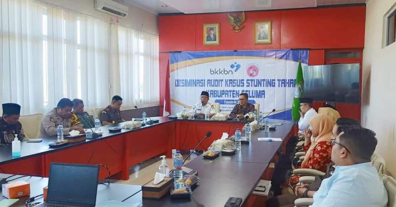 Pemkab Seluma Gelar Rapat Diseminasi Audit Kasus Stunting Tahap III