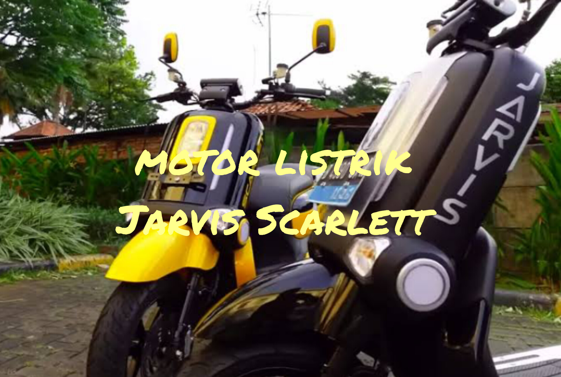 Motor Listrik Lokal Terbaru Jarvis Scarlett, Desain Mewah, Kecepatan Tinggi 85 Km/Jam, Harganya Segini