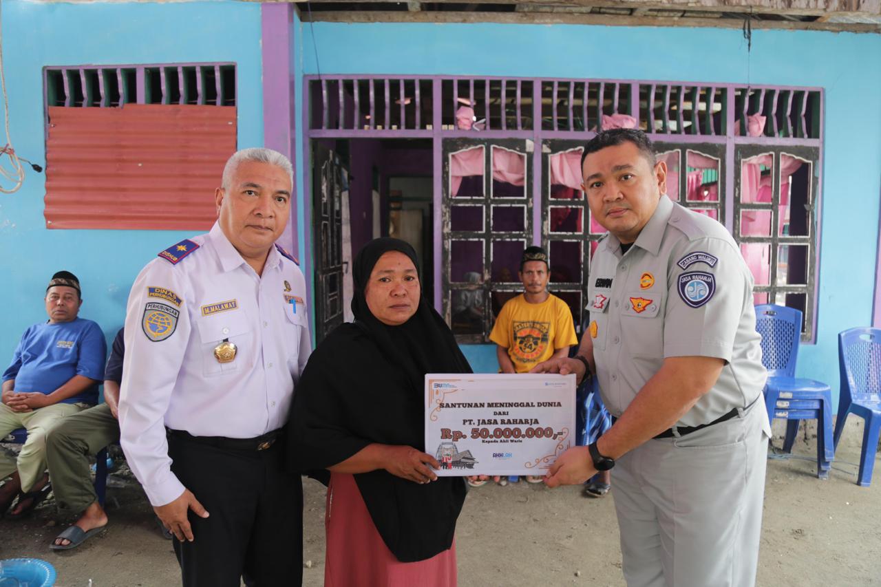 Jasa Raharja Jamin Seluruh Korban Tenggelamnya Speedboat Dua Nona di Tanjung Samala, Maluku