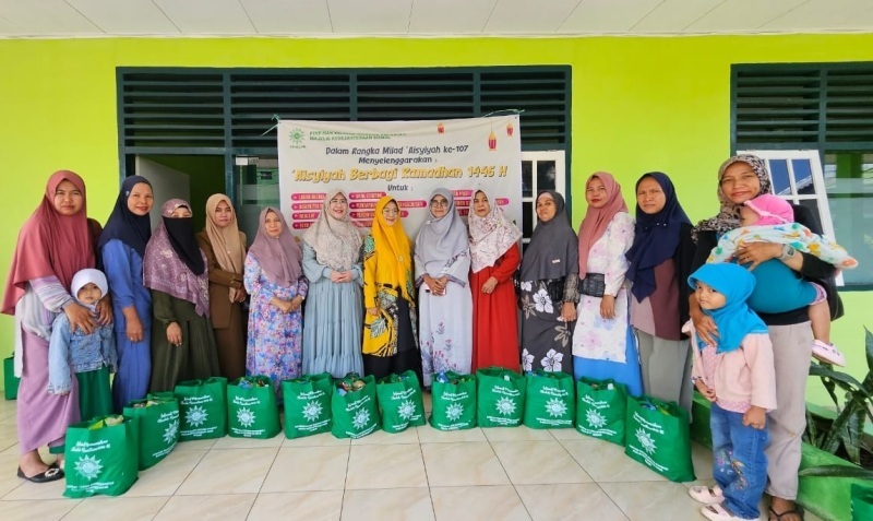 Pimpinan Wilayah Aisyiyah Wilayah Bengkulu Berbagi Berkah Ramadhan 1446 Hijriah