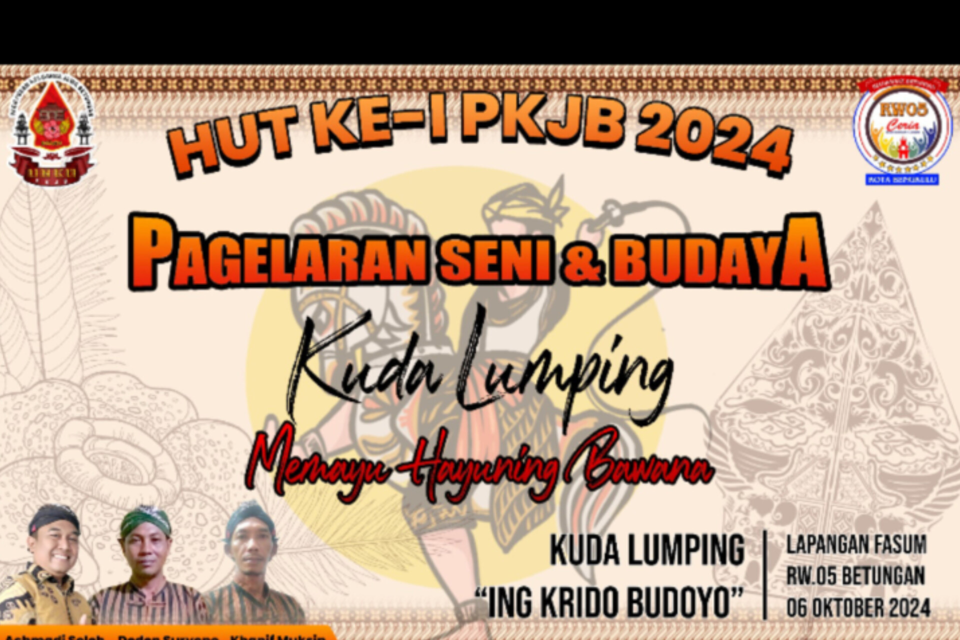 Hadiri, HUT Ke 1 PKJB Gelar Hiburan Rakyat Kuda Lumping Ing Krido Budoyo Group 