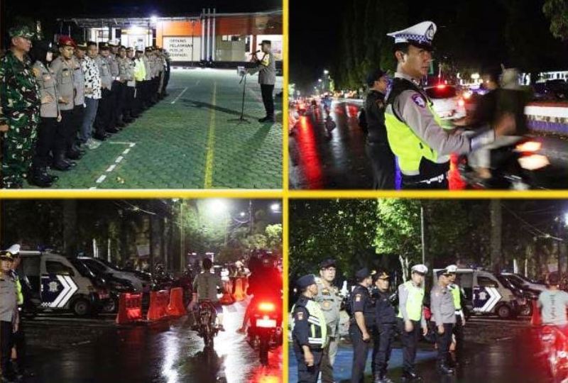 Malam Pergantian Tahun,  Polres Bengkulu Utara Siagakan Ratusan Personel