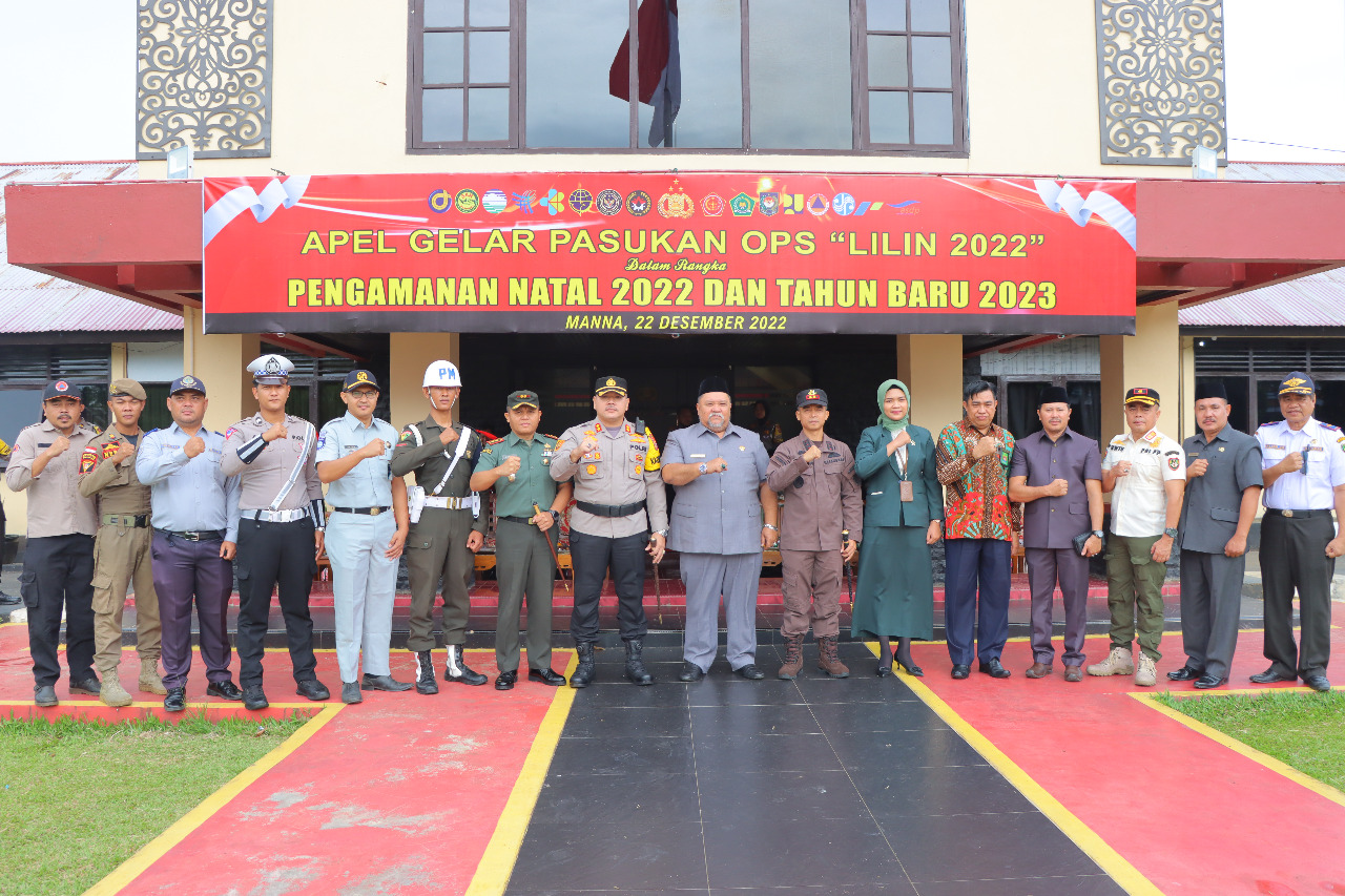 Polres Bengkulu Selatan Siap Amankan Natal dan Tahun Baru 