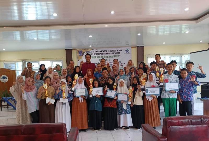 Ini Dia Nama Pemenang Lomba Pidato Bahasa Inggris  Dinas Kearsipan dan Perpustakaan Bengkulu Utara