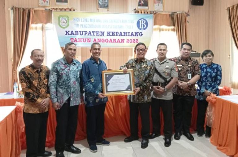 Kabupaten Kepahiang   Raih TPID Award  2022