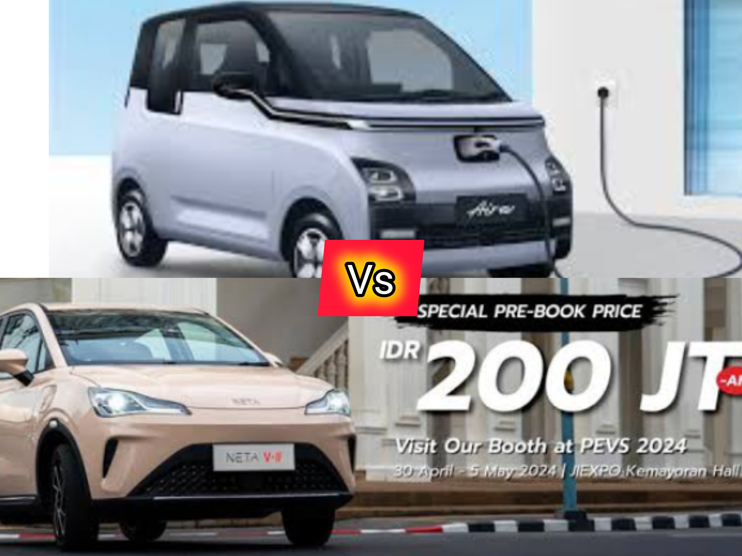 Perbandingan Mobil Listrik Wuling Air EV Vs. Neta V-II, Coba Baca Lebih Unggul Mana?