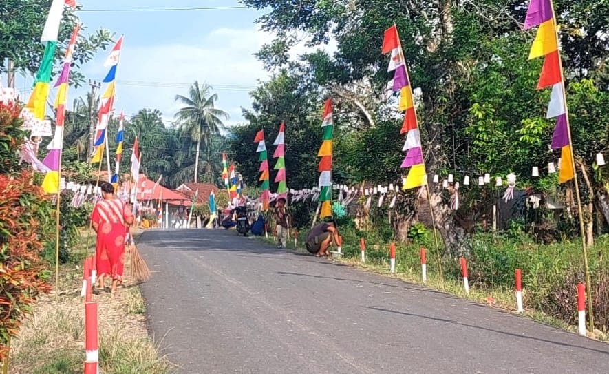 Begini Cara RT 1 Desa Kota Praja Merayakan HUT RI ke 79, Heboh dan Sangat Meriah