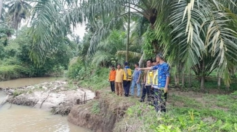 Sungai Bintuhan akan Dilakukan Normalisasi,Sudah Ditinjau Balai Wilayah Sungai Sumatera VII Provinsi Bengkulu 